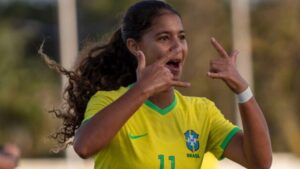 A maior promessa do futebol feminino do Brasil. Foto: Fabio Souza / CBF