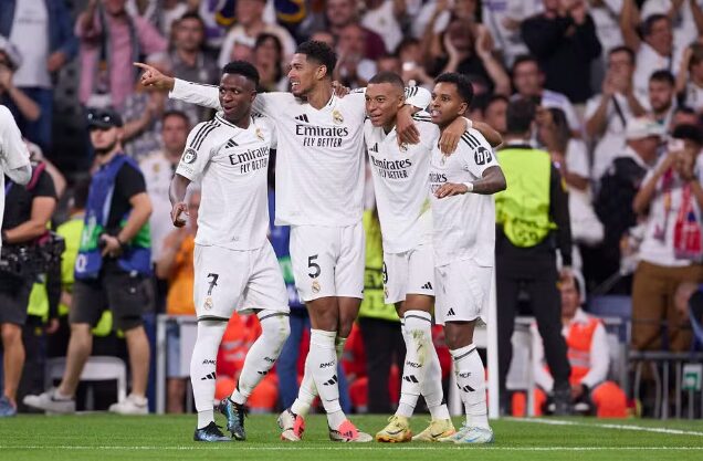 Quarteto do Real Madrid começa a se encaixar na temporada. Foto: Getty Images